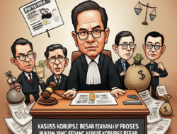 Kasus korupsi besar dan proses hukum yang sedang berjalan