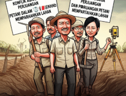 Konflik agraria dan perjuangan petani dalam mempertahankan lahan