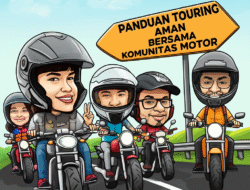 Panduan Touring Aman Bersama Komunitas Motor