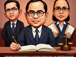 Studi Efektivitas Sistem Peradilan Restoratif Dalam Menangani Kasus Ringan