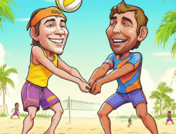 Teknik Dasar dan Taktik Bola Voli Pantai untuk Pemula