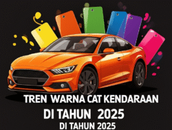 Tren Warna Cat Kendaraan di Tahun 2025