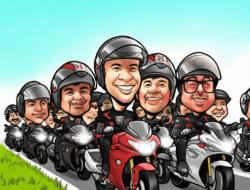 Etika Touring Motor dalam Rombongan Besar
