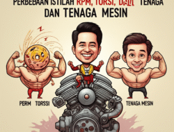 Perbedaan Istilah RPM, Torsi, dan Tenaga Mesin