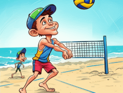 Teknik Dan Taktik Bola Voli Pantai Untuk Pemula