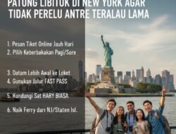 Panduan Lengkap Mengunjungi Patung Liberty di New York Agar Tidak Perlu Antre Terlalu Lama