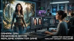 Dampak Teknologi Generative Adversarial Networks Dalam Menciptakan Karakter Game Yang Terlihat Sangat Manusiawi